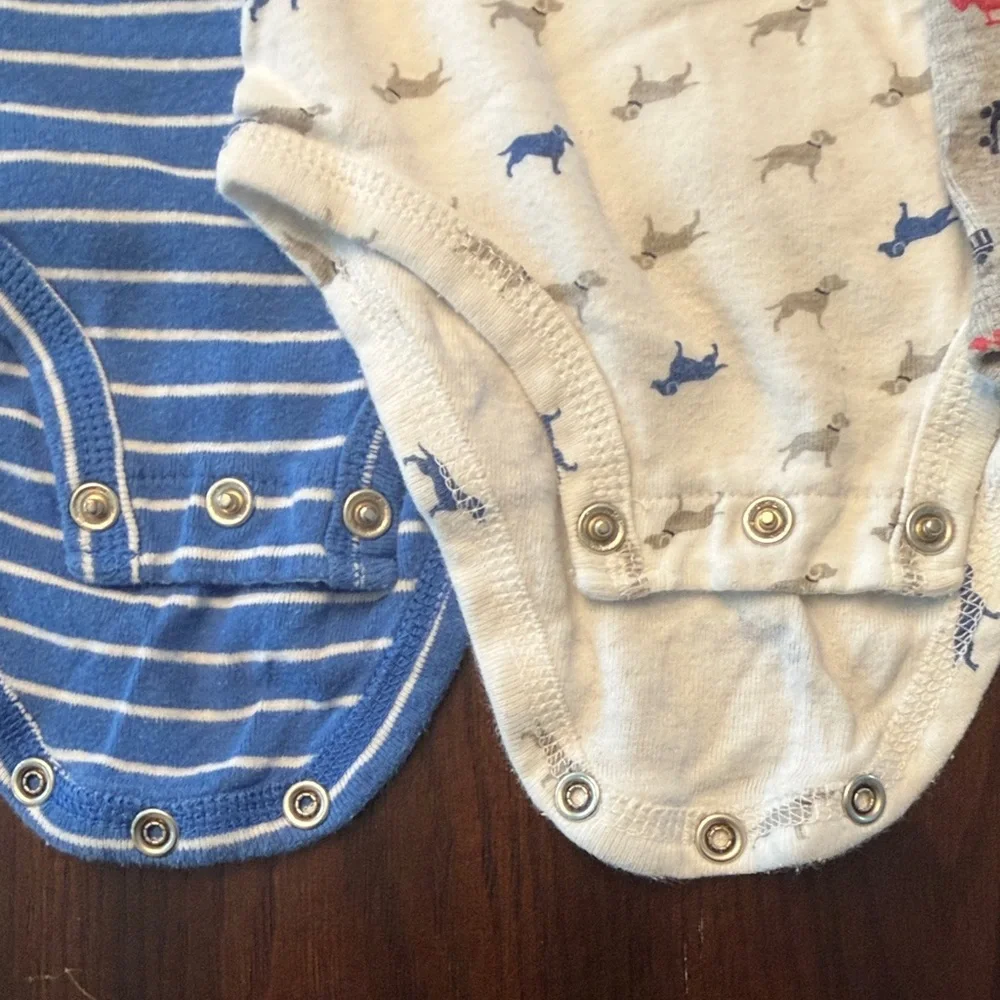 11 Pc Baby Boy Onesie Bundle 3–6M | Carter’s Short & Long Sleeve Set